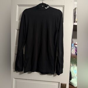 Tsuki Black Turtleneck Top XS